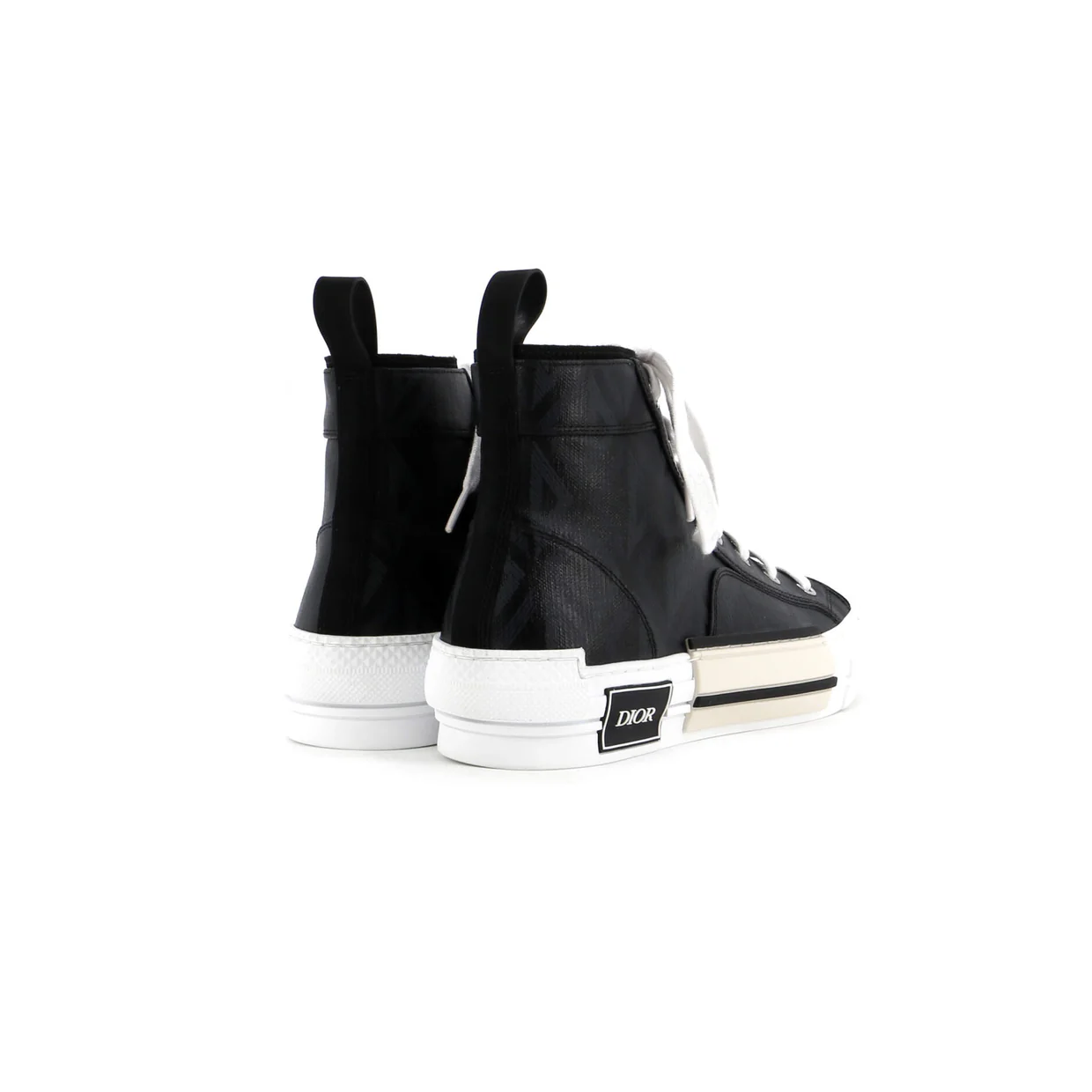 Men's B23 High-Top Sneakers CD Diamond Coated Canvas - Deep Luxury