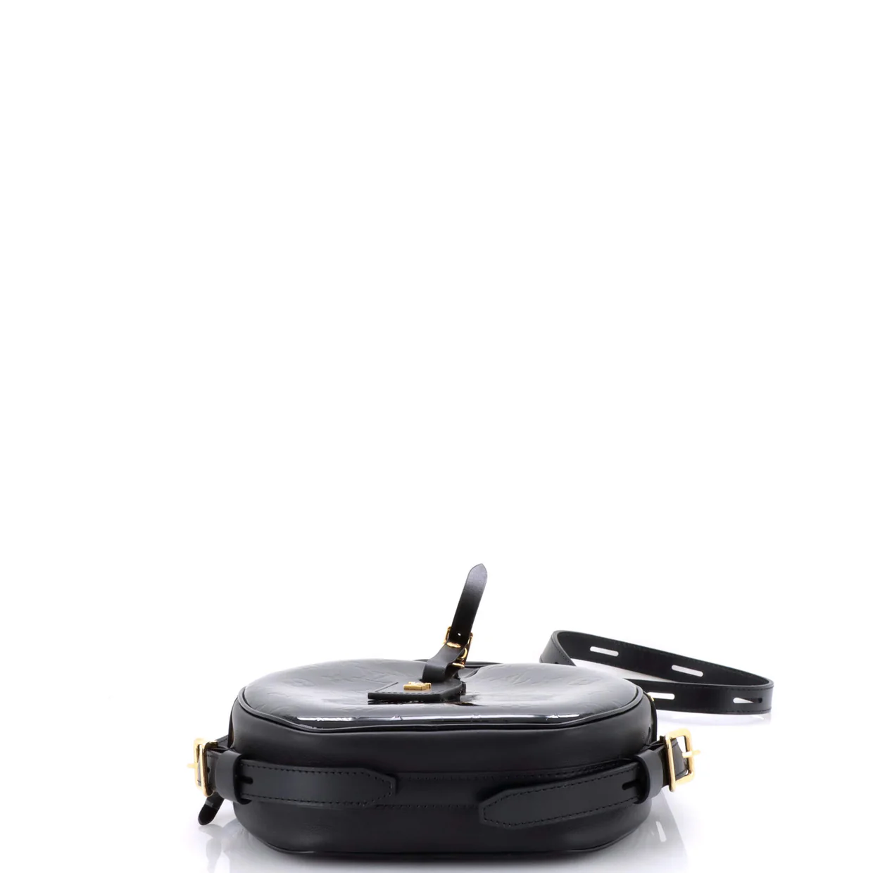 Boite Chapeau Souple Bag Monogram Vernis MM - Deep Luxury