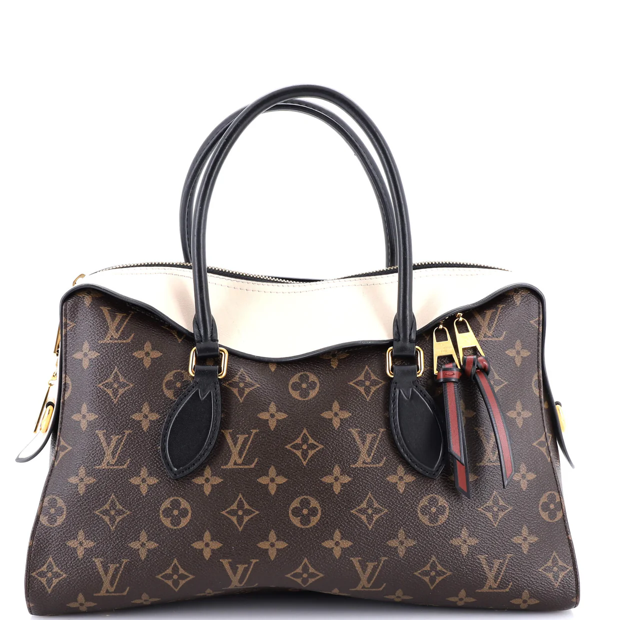 Tuileries Handbag Monogram Canvas with Leather - Deep Luxury