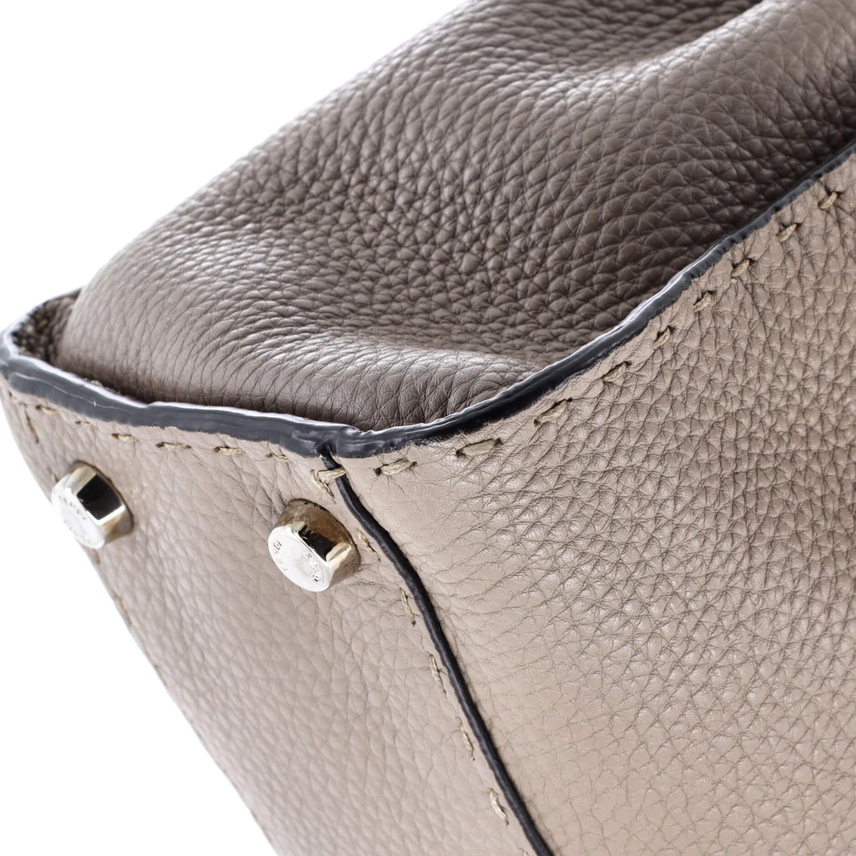 Selleria Peekaboo Bag Rigid Leather Regular - Deep Luxury