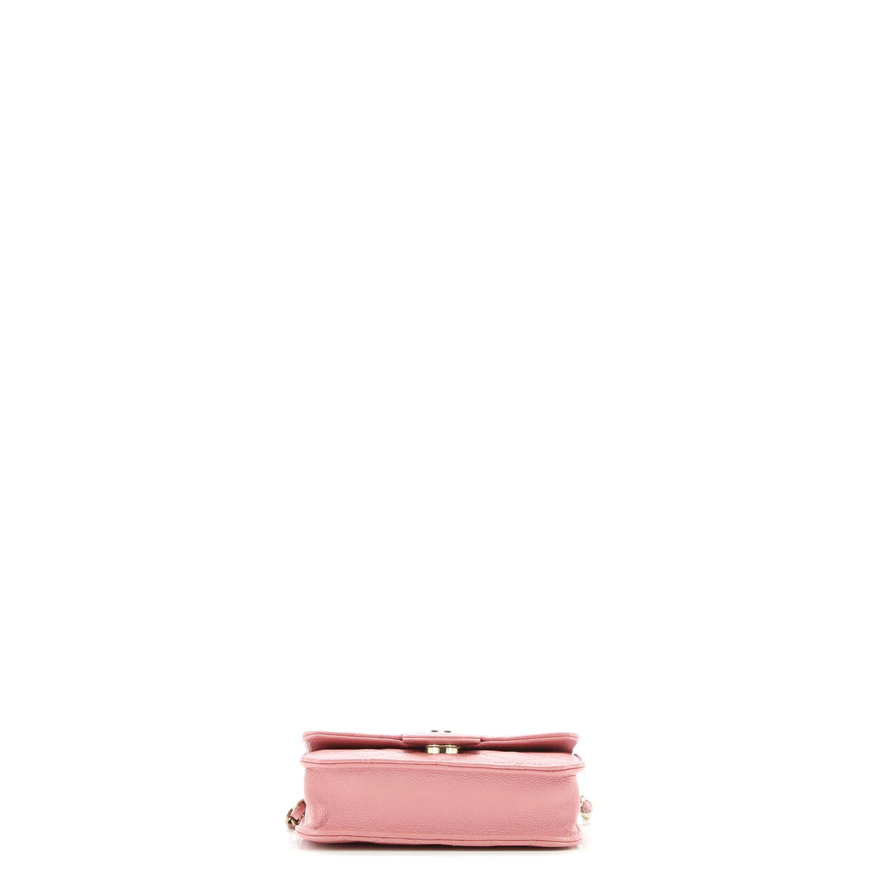 Classic Flap Card Holder on Chain Quilted Caviar Mini - Deep Luxury