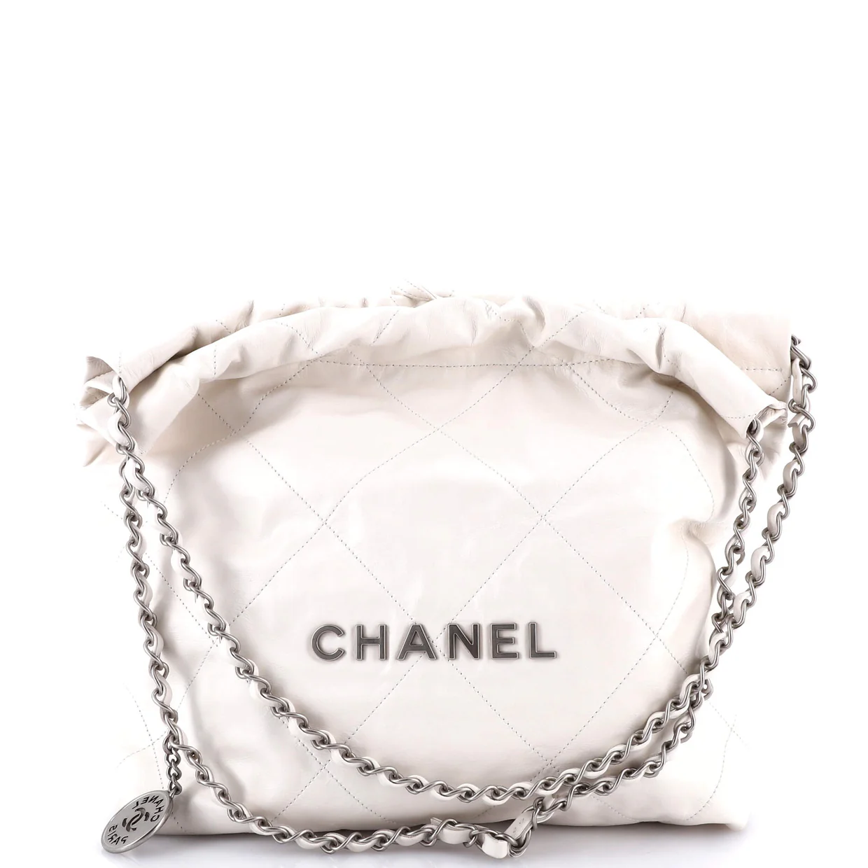 22 Chain Hobo Quilted Calfskin Small - Deep Luxury