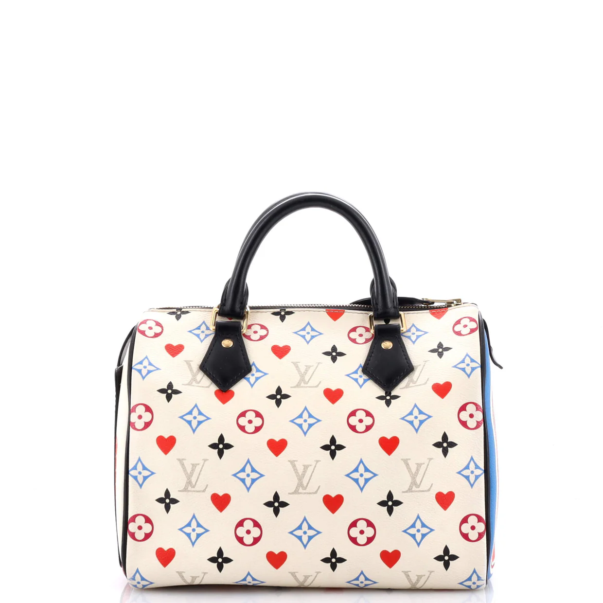 Speedy Bandouliere Bag Limited Edition Game On Multicolor Monogram 25 - Deep Luxury