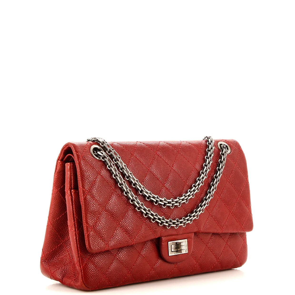 Reissue 2.55 Flap Bag Quilted Caviar 226 - Deep Luxury