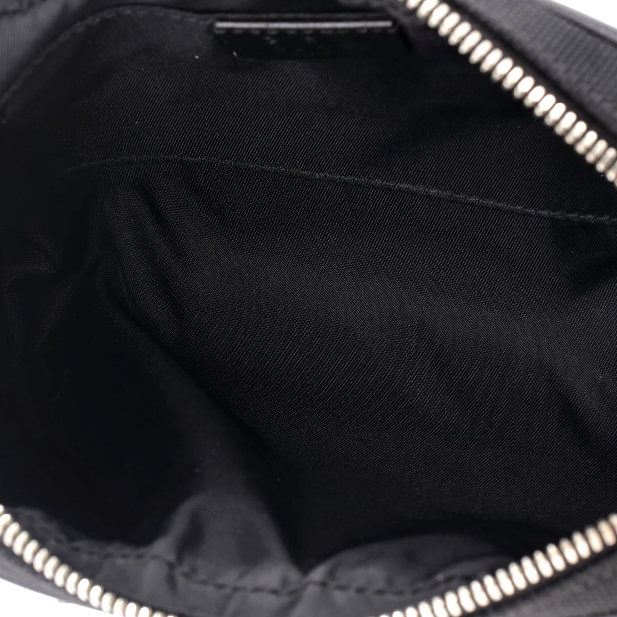 Slim Web Belt Bag Canvas - Deep Luxury