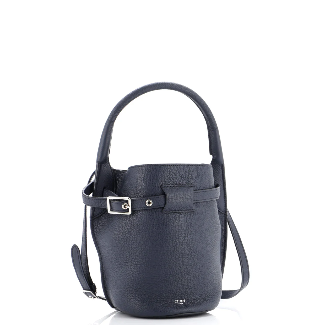 Big Bag Bucket Leather Nano - Deep Luxury