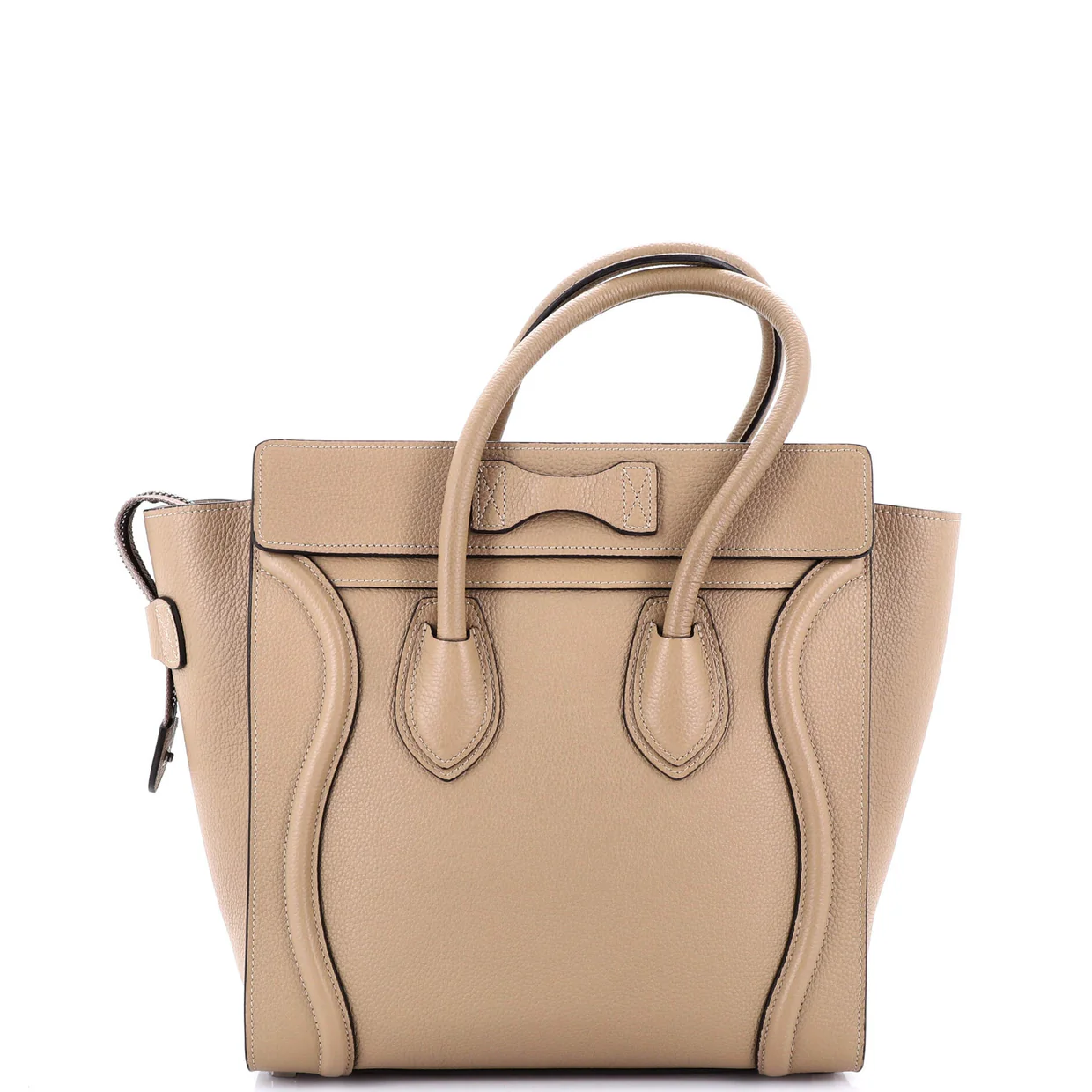 Luggage Bag Grainy Leather Micro - Deep Luxury