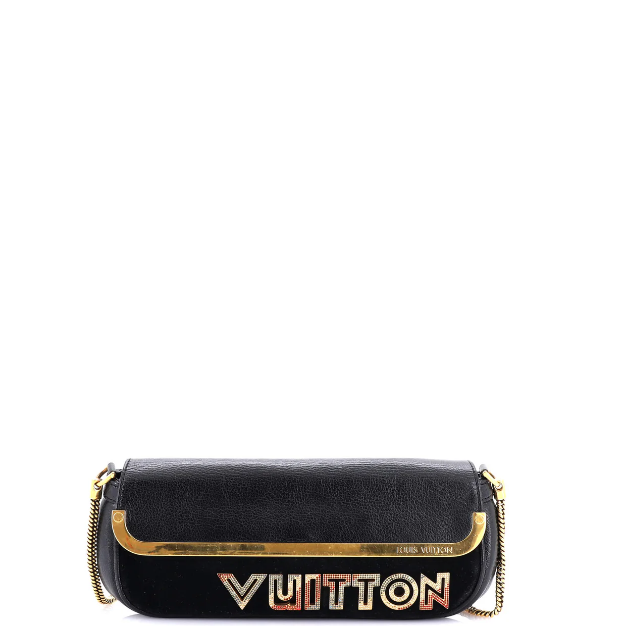 Avant Garde Pochette Leather with Suede - Deep Luxury