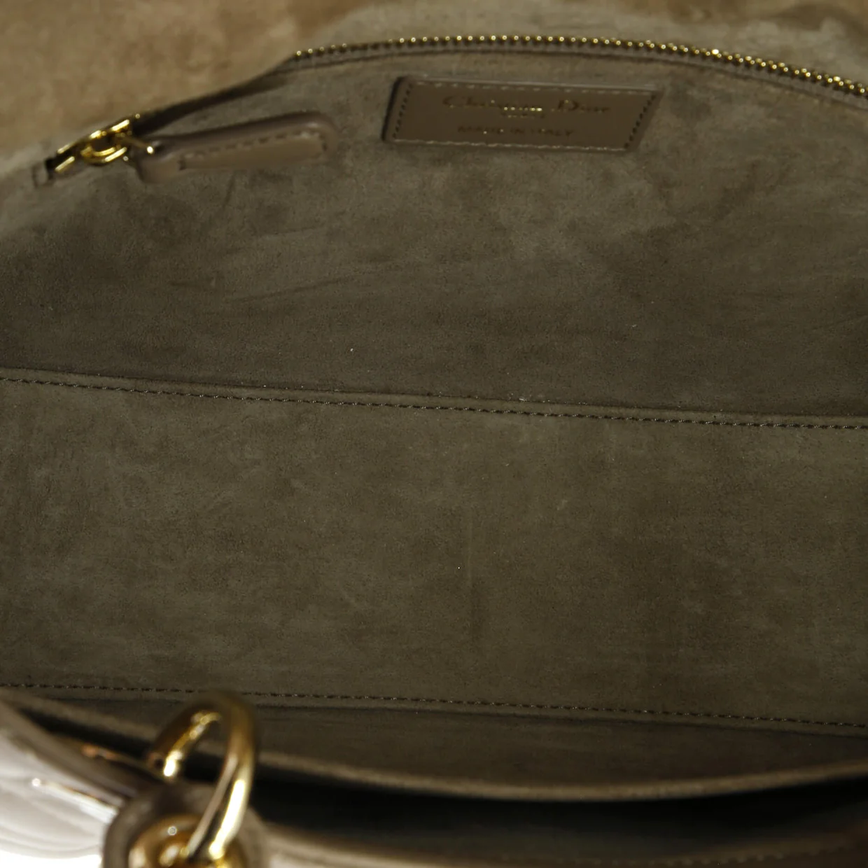 Lady Dior NM Bag Cannage Quilt Lambskin Medium - Deep Luxury