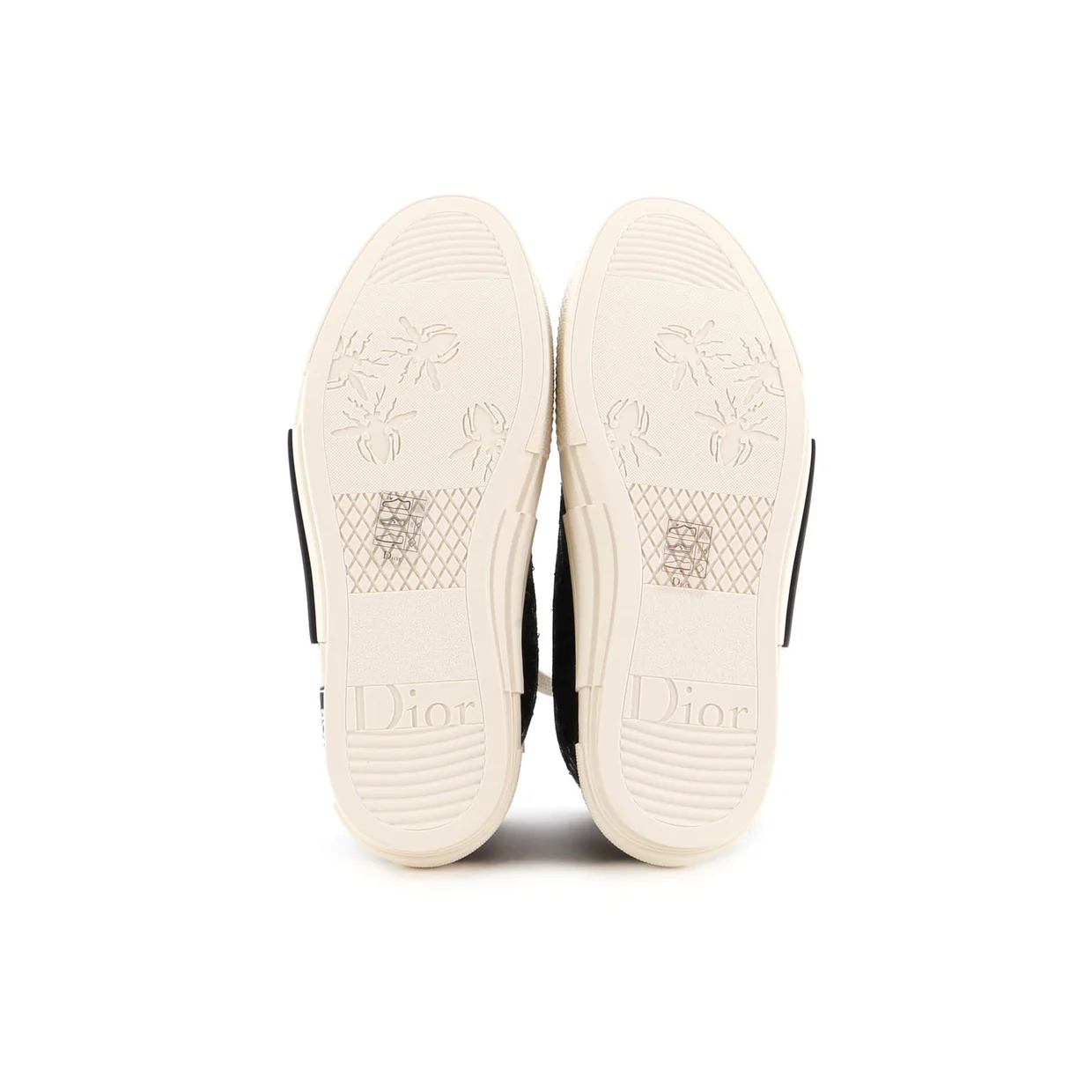 Men's B23 High-Top Sneakers Sequin Embellished Oblique Canvas - Deep Luxury