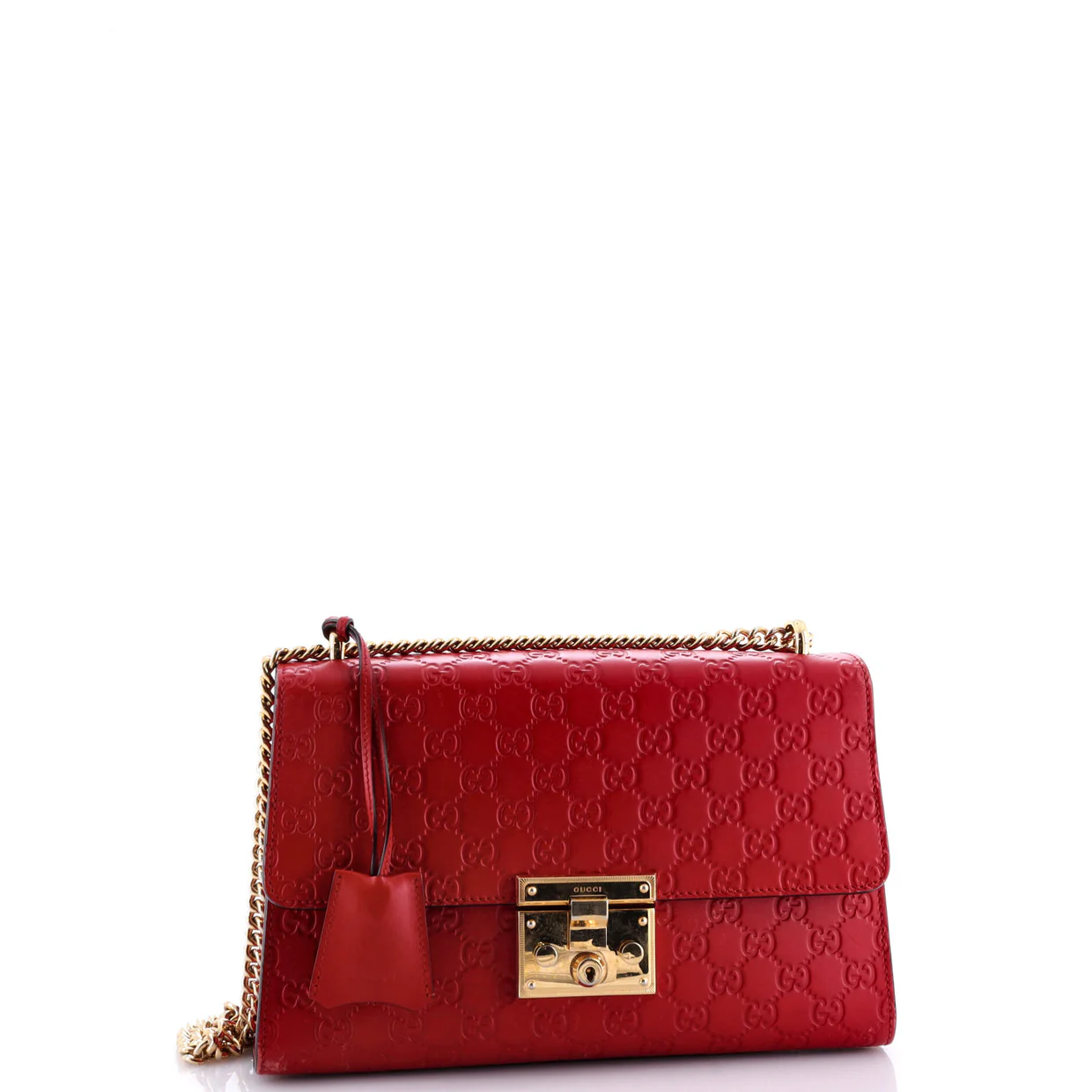 Padlock Shoulder Bag Guccissima Leather Medium - Deep Luxury