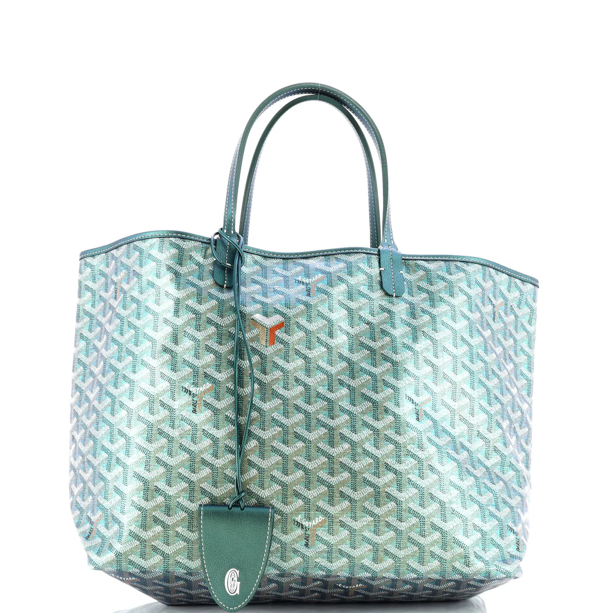 Saint Louis Tote Iridescent Coated Canvas PM - Deep Luxury