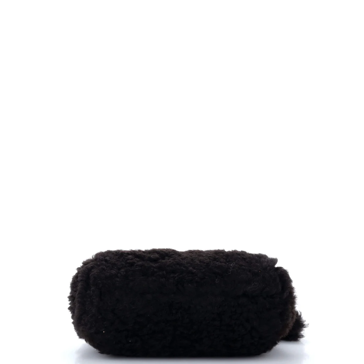 Tip Clutch Shearling - Deep Luxury