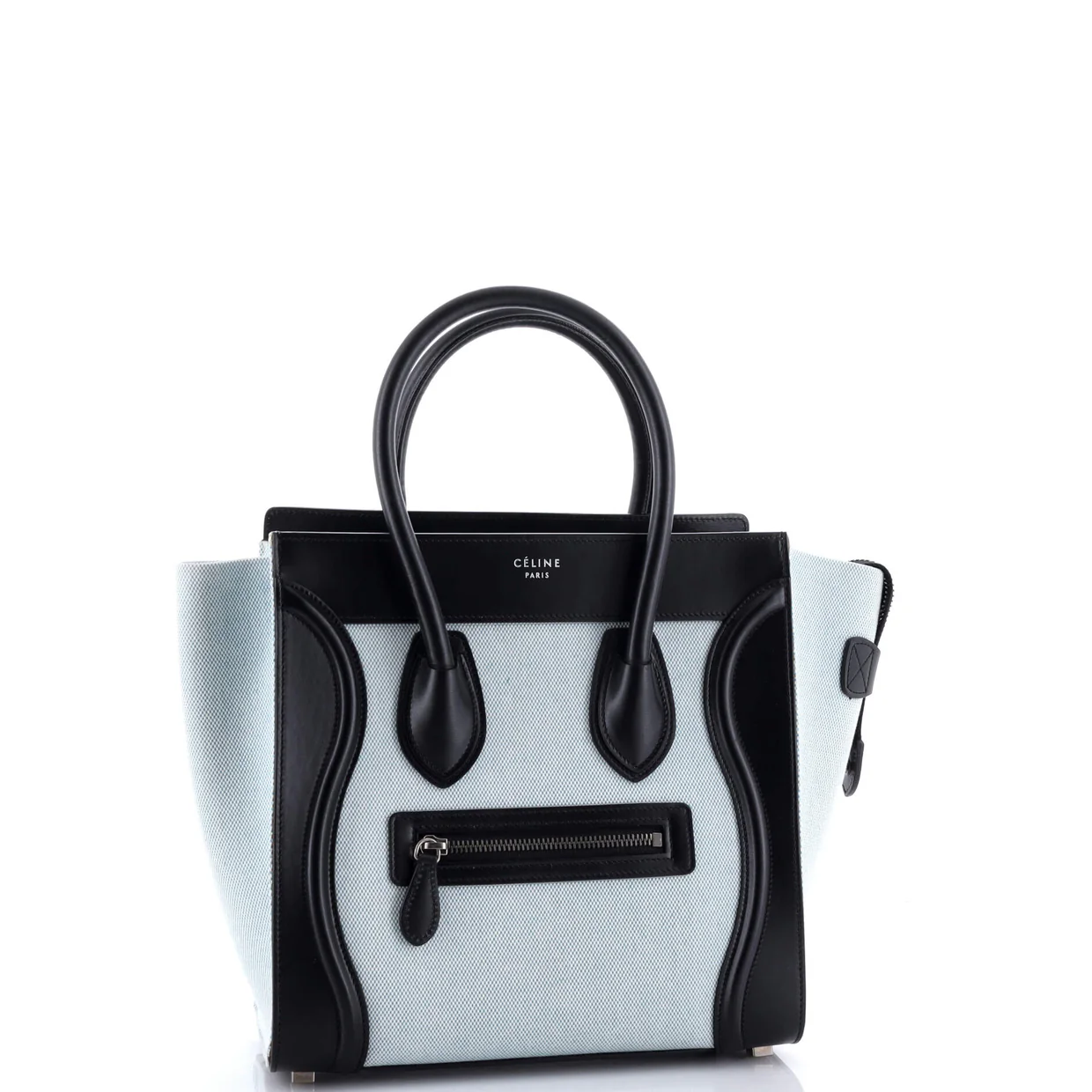 Luggage Bag Canvas and Leather Micro - Deep Luxury