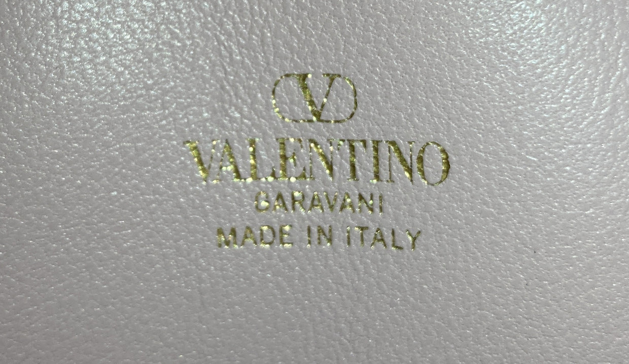 VLogo Drawstring Bucket Pouch Leather - Deep Luxury