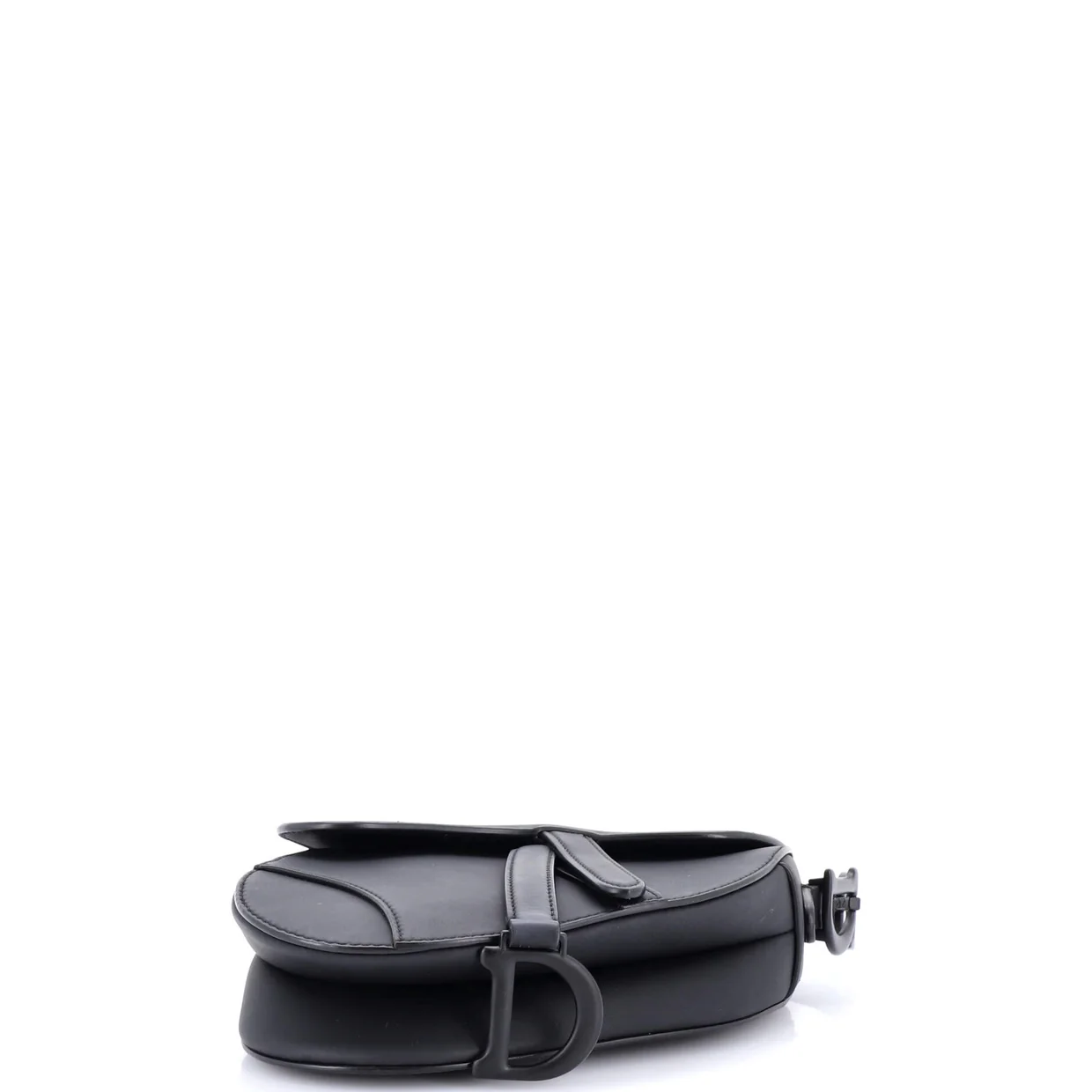 Ultra Matte Saddle Handbag Leather Mini - Deep Luxury