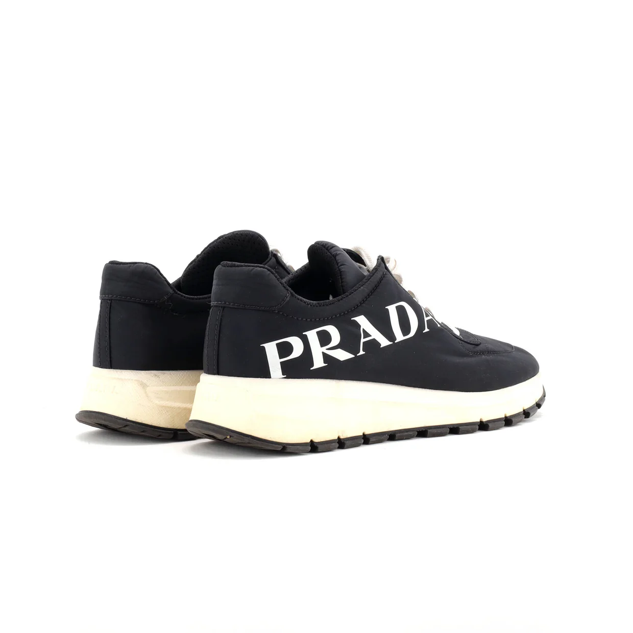 Women's Logo Low-Top Sneakers Printed Nylon - Deep Luxury