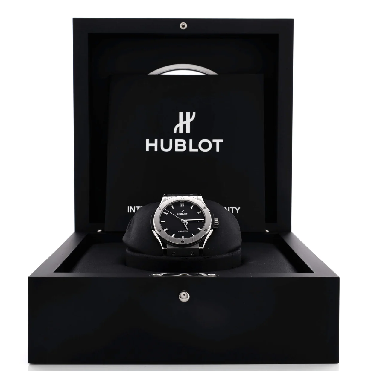 Classic Fusion Automatic Watch Titanium and Rubber 42 - Deep Luxury