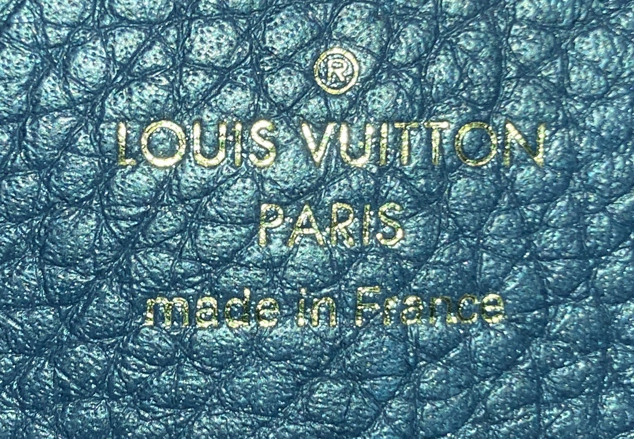 Flower Chain Capucines Bag Leather MM - Deep Luxury