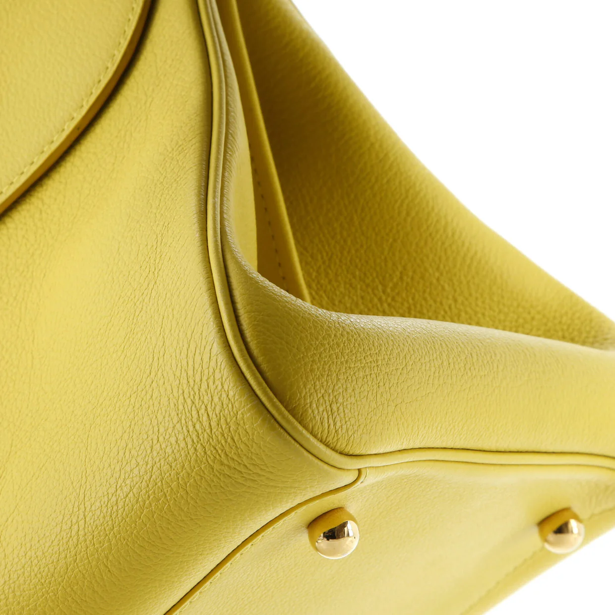 East West Brillant Top Handle Bag Leather Small - Deep Luxury