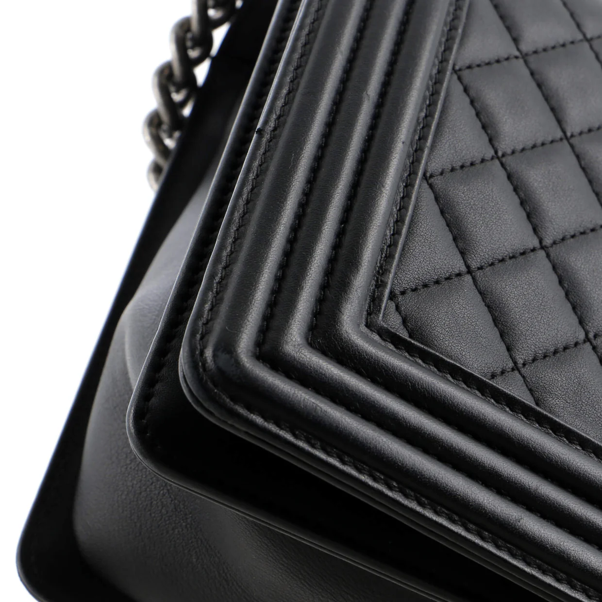 Boy Flap Bag Quilted Lambskin New Medium - Deep Luxury