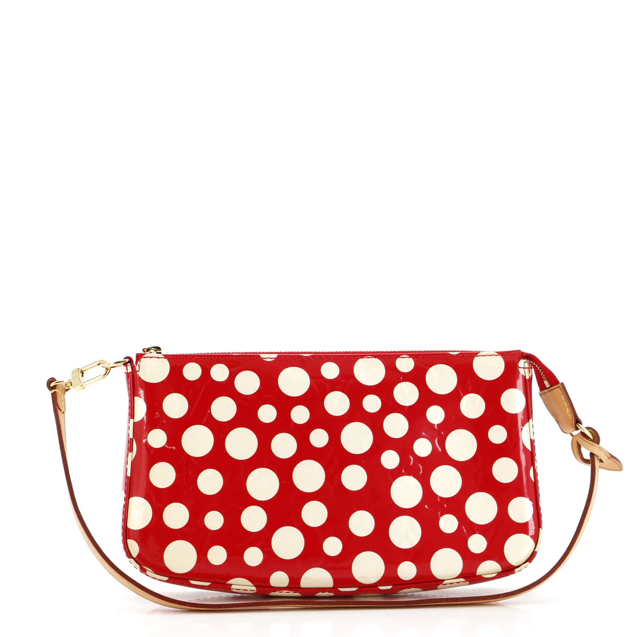 Pochette Accessoires NM Kusama Infinity Dots Monogram Vernis - Deep Luxury