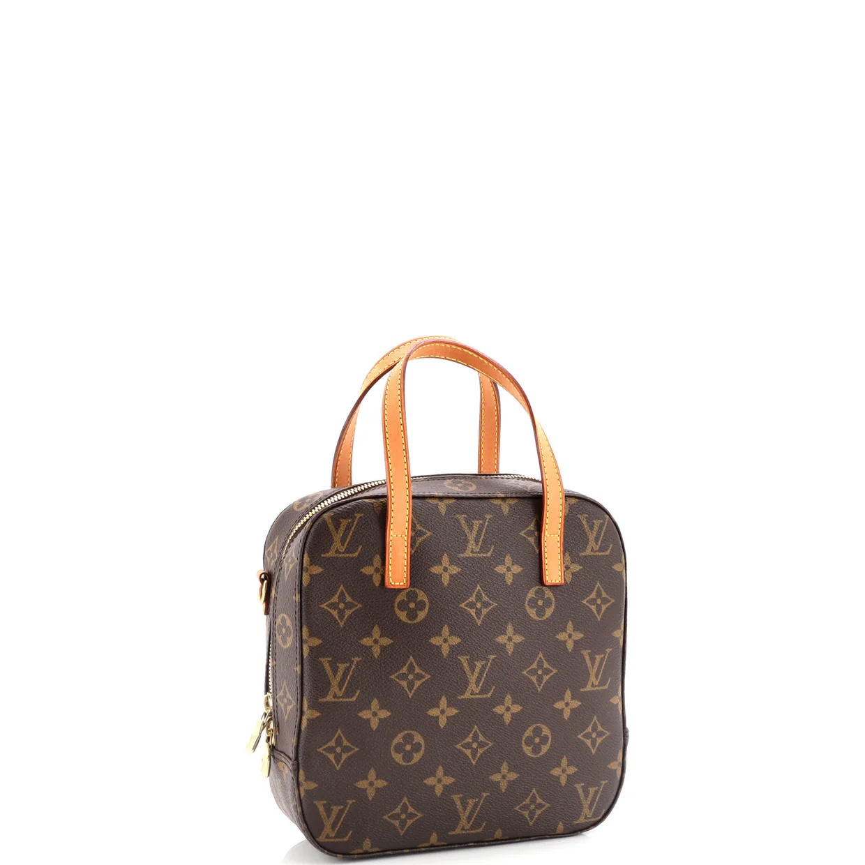 Spontini Handbag Monogram Canvas - Deep Luxury