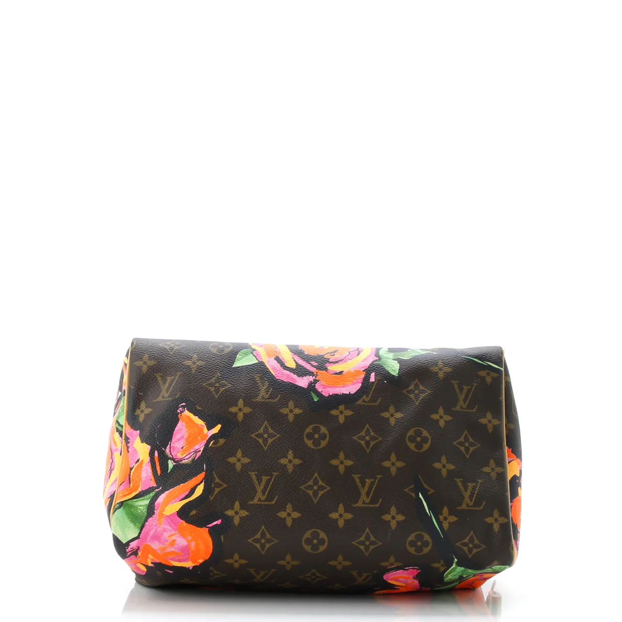 Speedy Handbag Limited Edition Monogram Roses 30 - Deep Luxury