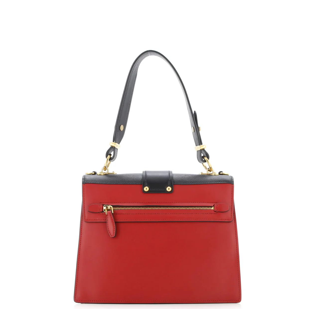 Cahier Convertible Shoulder Bag City Calf and Saffiano Medium - Deep Luxury