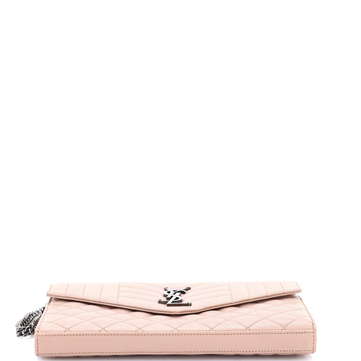 Classic Monogram Envelope Satchel Mixed Matelasse Leather Medium - Deep Luxury