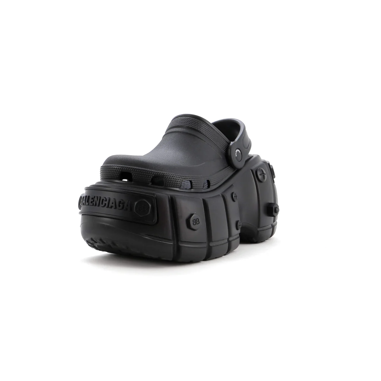 x Crocs Hardcrocs Platform Sandals Rubber - Deep Luxury