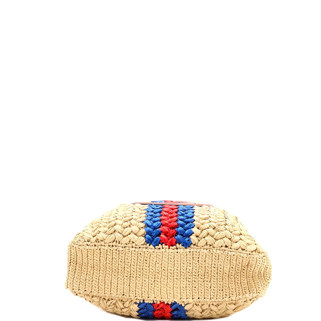 Blondie NM Open Tote Raffia Small - Deep Luxury