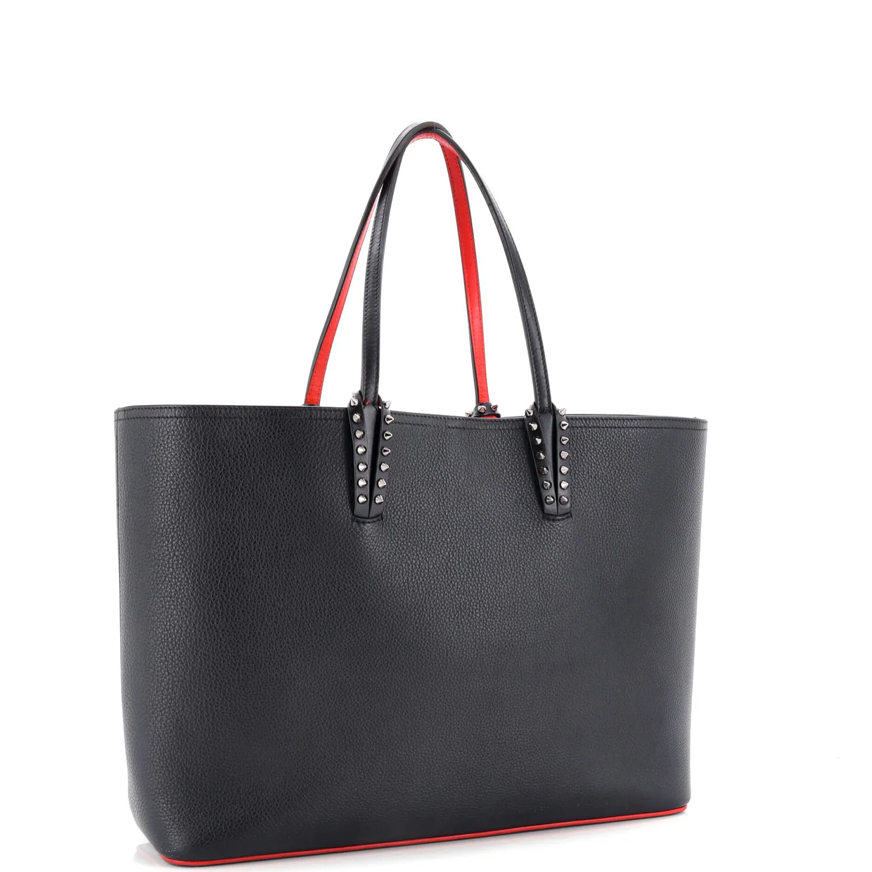 Cabata East West Tote Leather Large - Deep Luxury