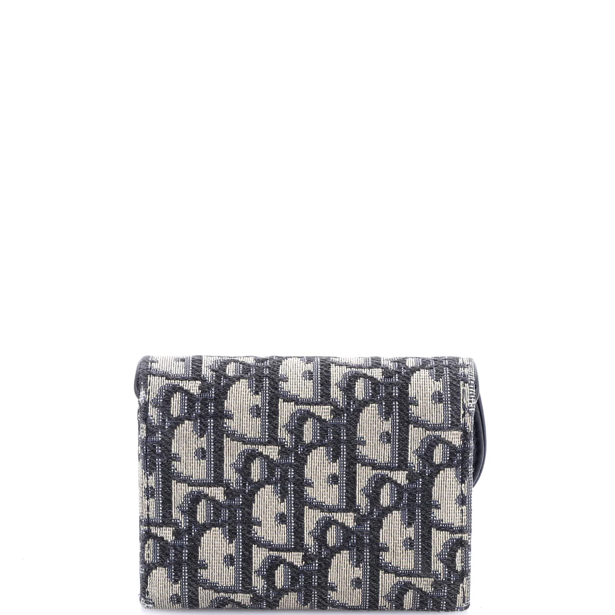 Saddle 5-Gusset Card Case Oblique Canvas - Deep Luxury