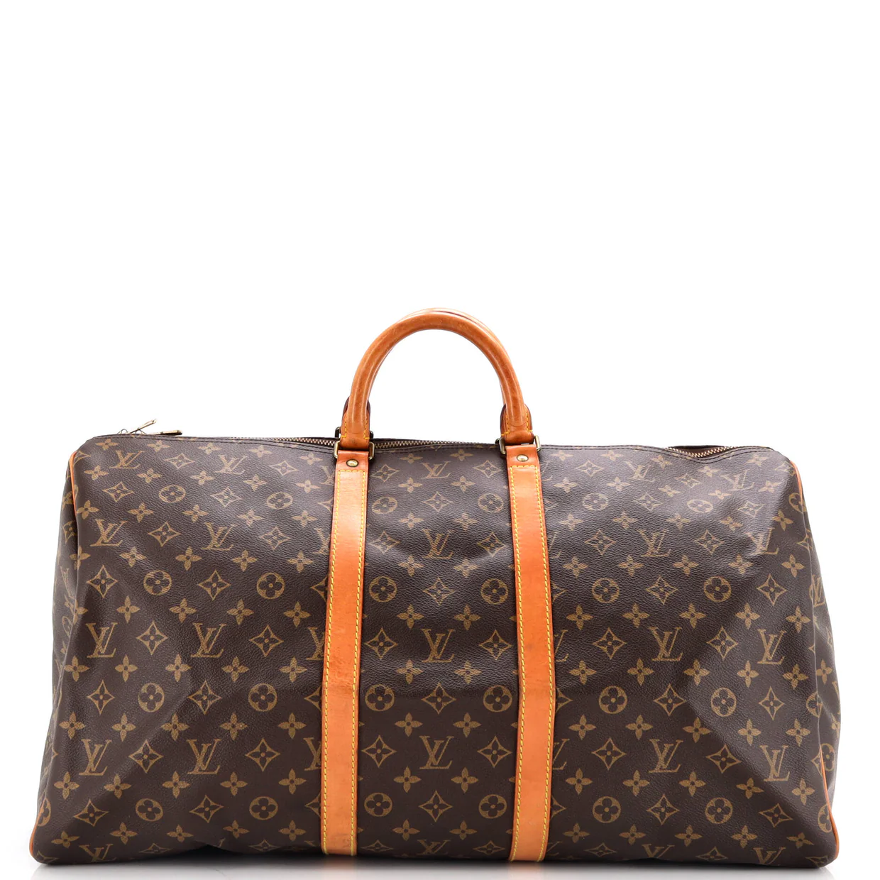 Keepall Bandouliere Bag Monogram Canvas 55 - Deep Luxury