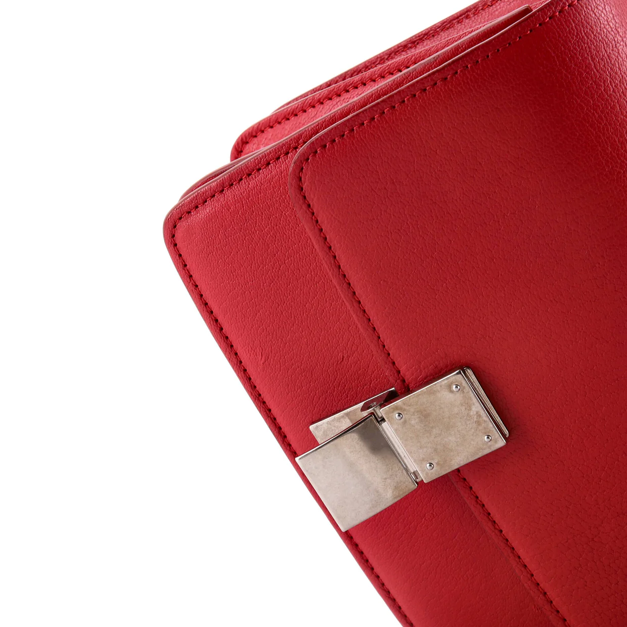 Classic Box Bag Grainy Leather Small - Deep Luxury