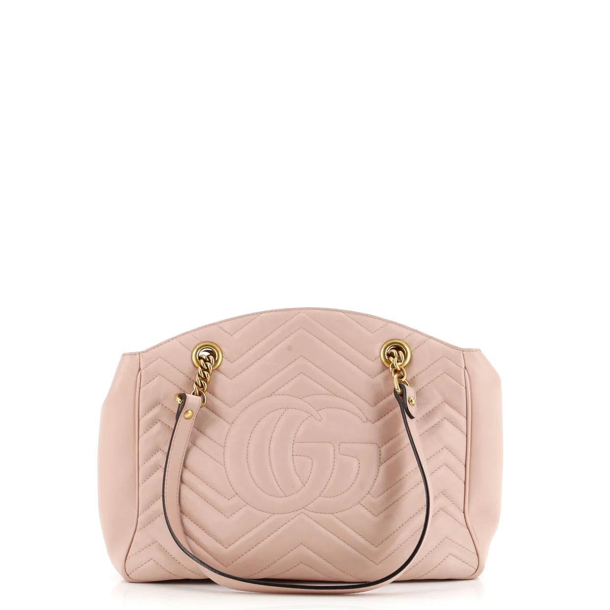 GG Marmont Chain Tote Matelasse Leather Medium - Deep Luxury