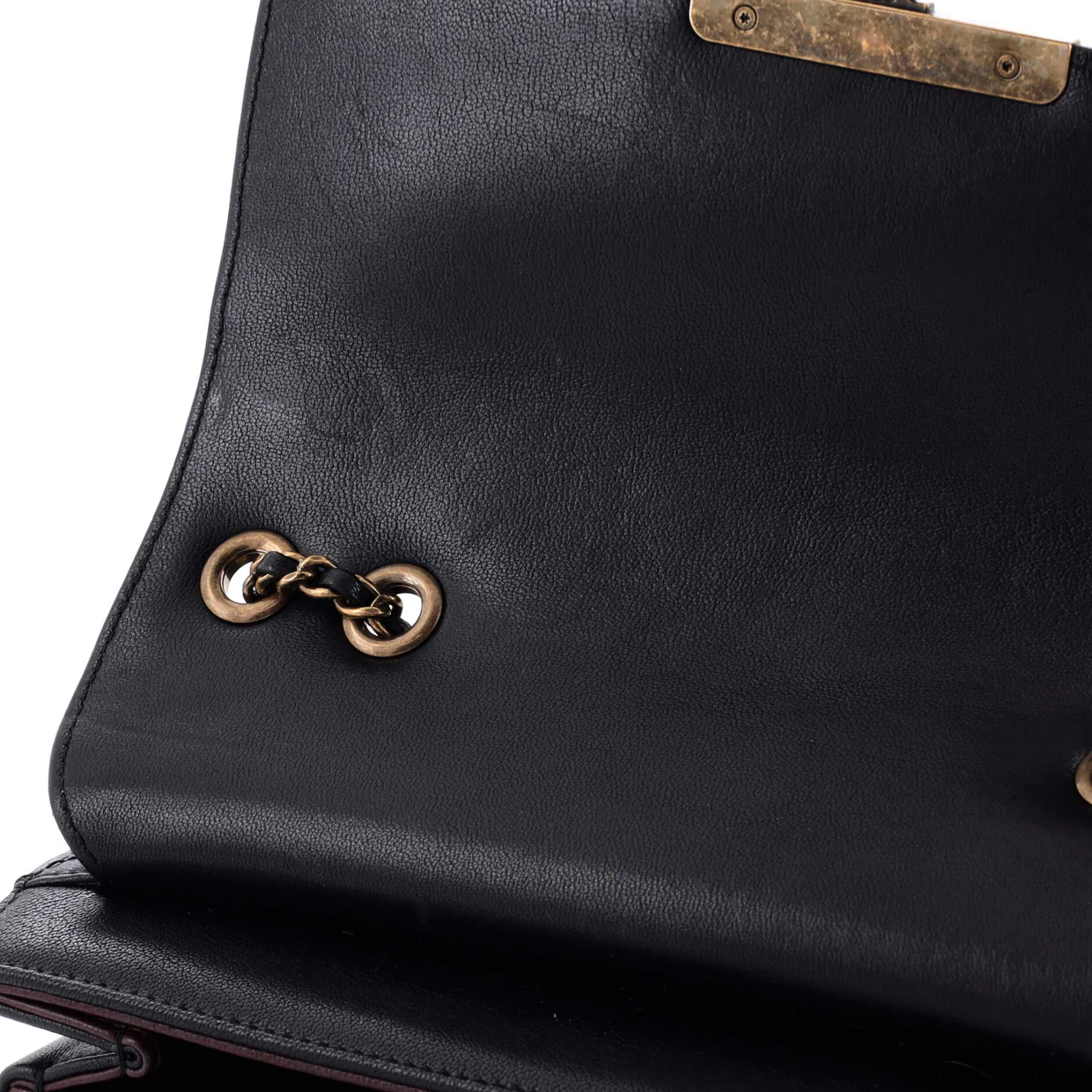 Beauty Lock Flap Bag Quilted Sheepskin Small - Deep Luxury