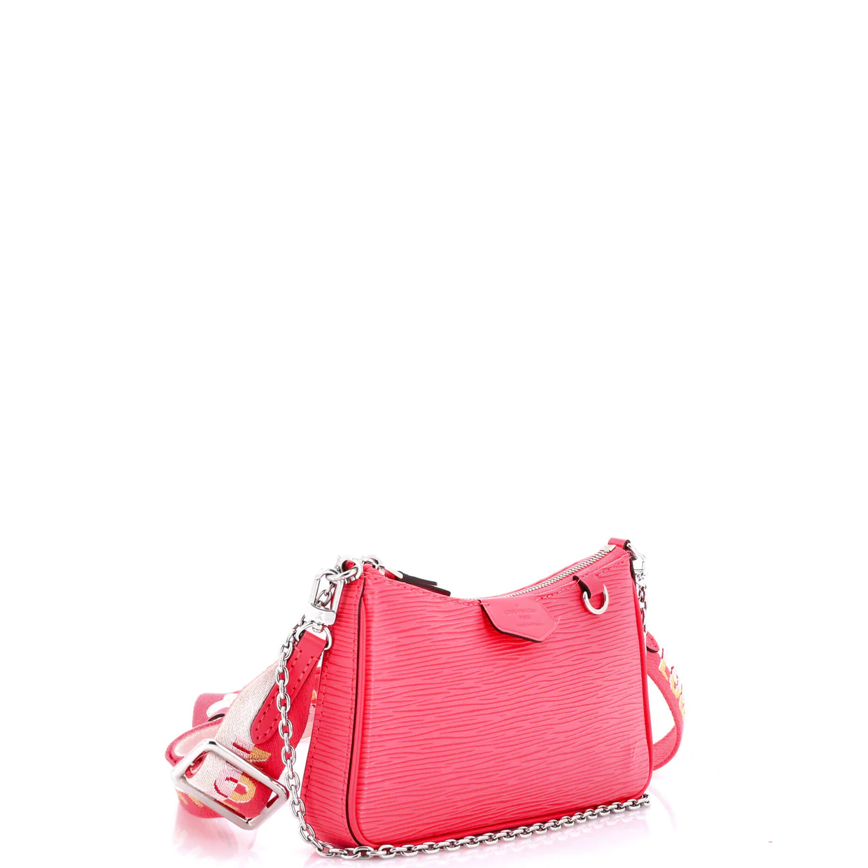 Easy Pouch on Strap Epi Leather with Canvas - Deep Luxury