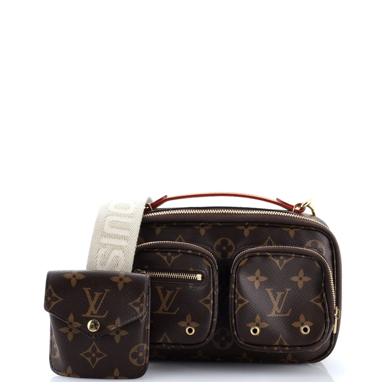 Utility Crossbody Bag Monogram Canvas - Deep Luxury