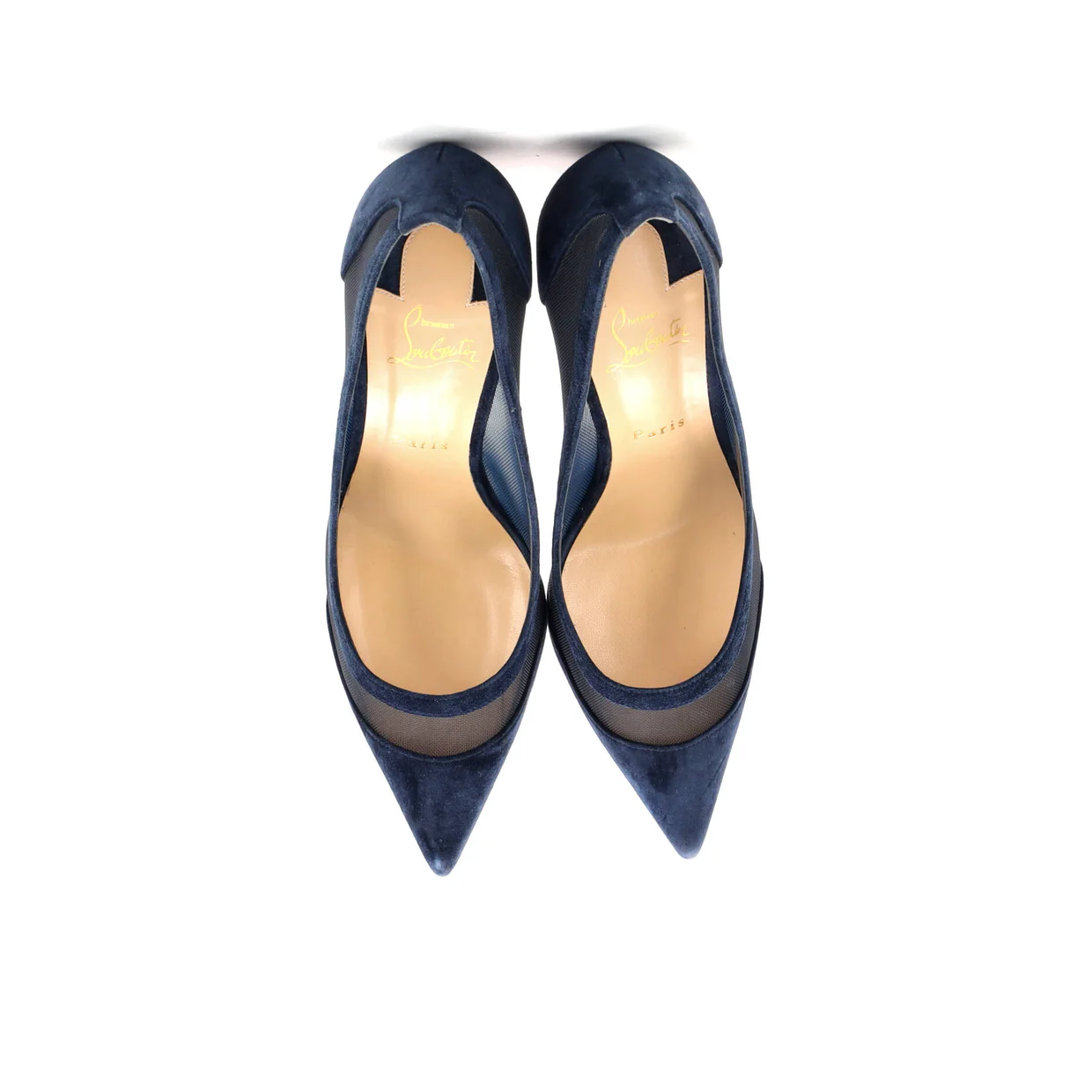 Women's Galativi Pumps Suede and Mesh 85 - Deep Luxury