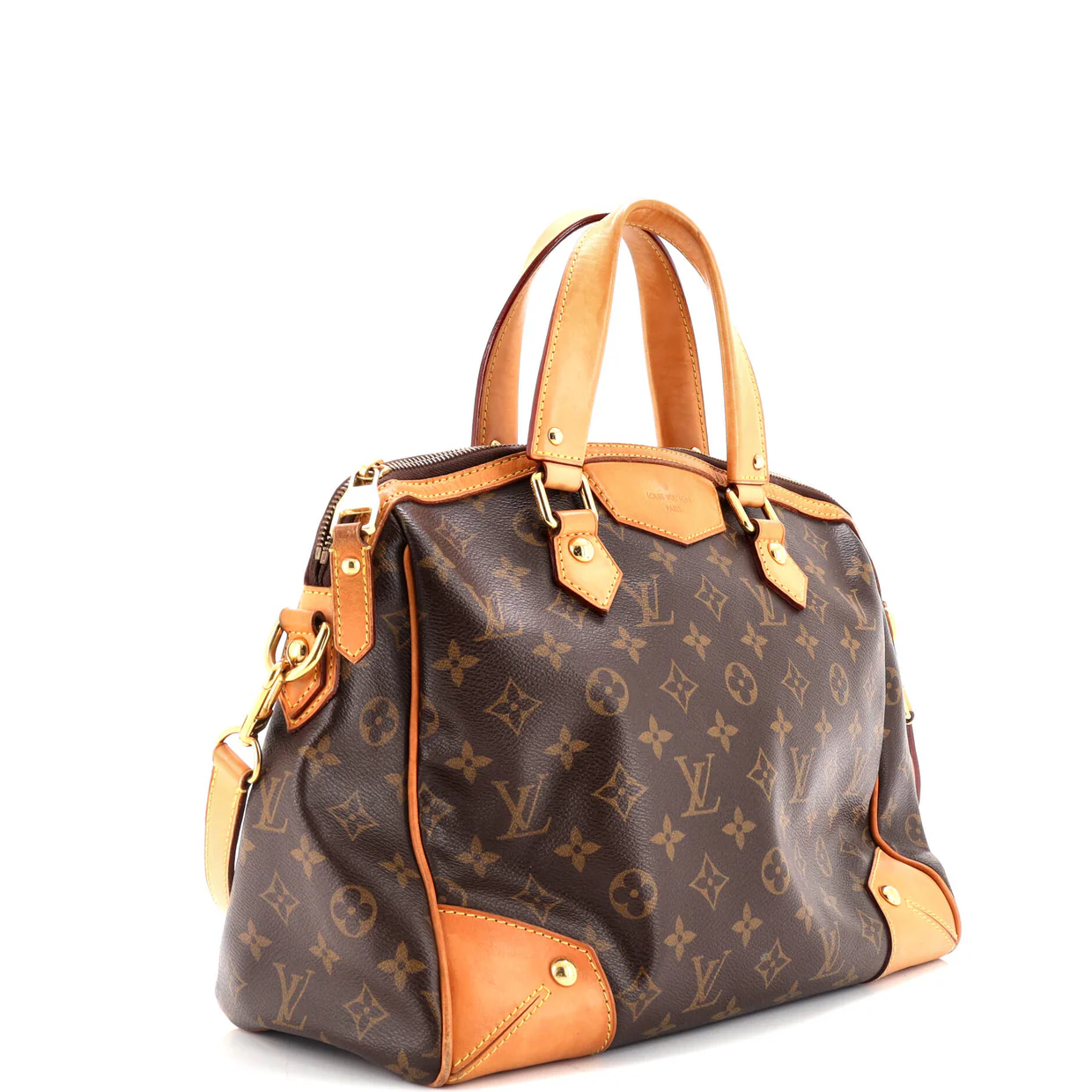 Retiro Handbag Monogram Canvas PM - Deep Luxury