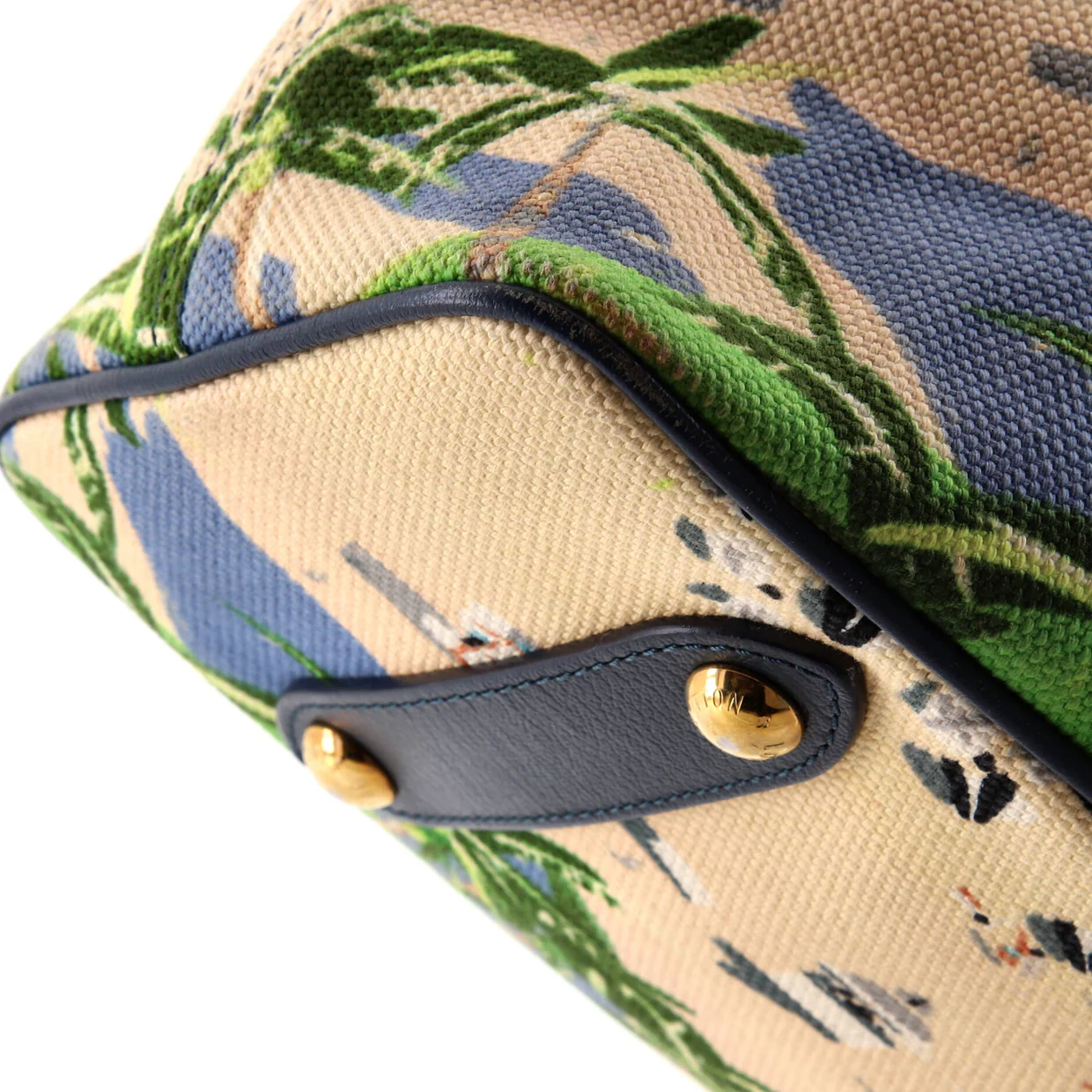 Ailleurs Cabas Limited Edition Printed Canvas PM - Deep Luxury