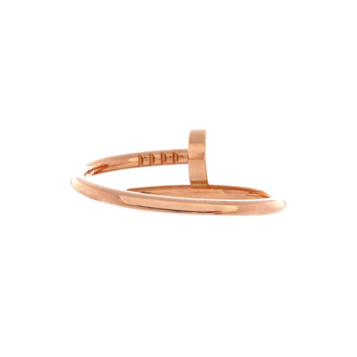 Juste un Clou Ring 18K Rose Gold Small - Deep Luxury