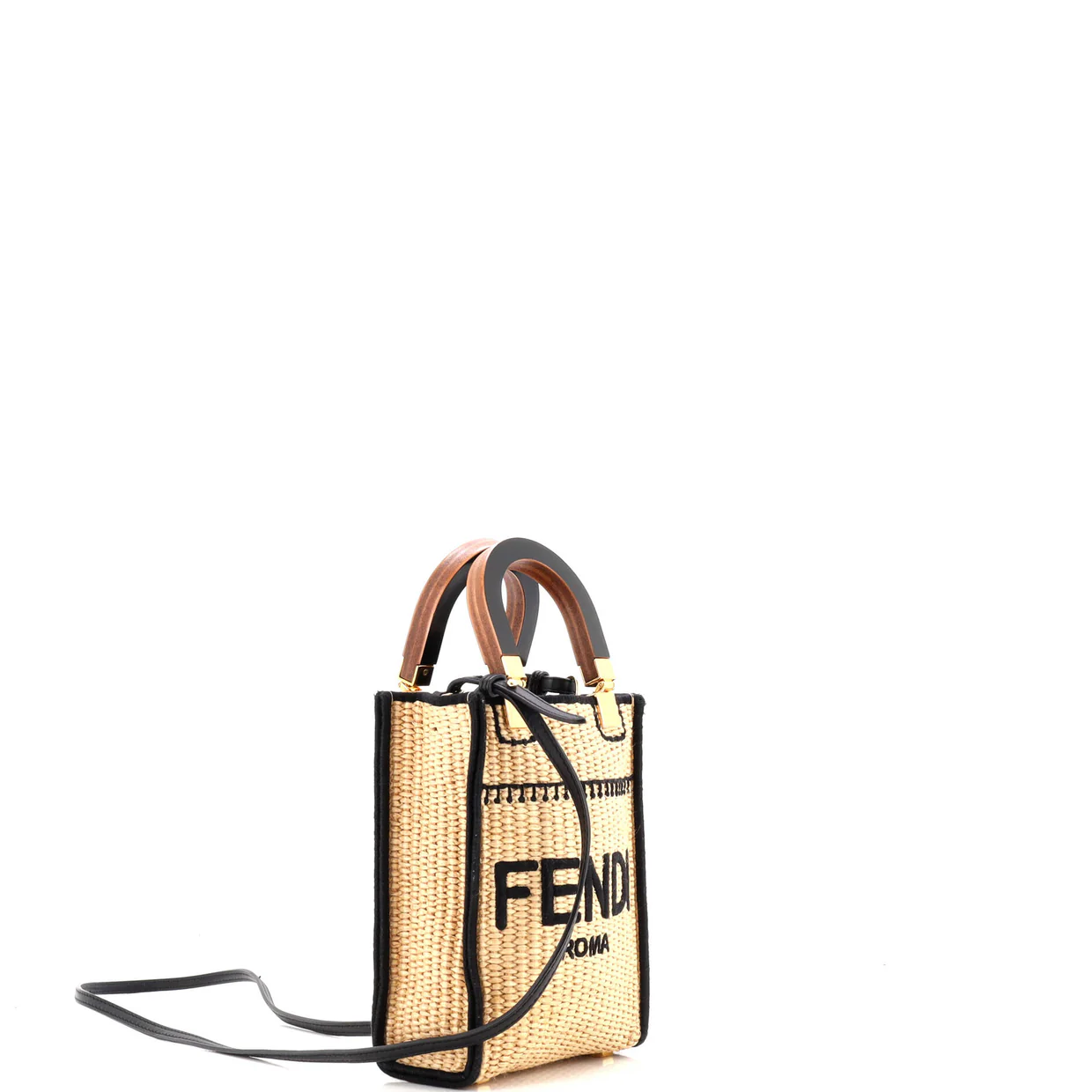 Sunshine Shopper Tote Straw Mini - Deep Luxury