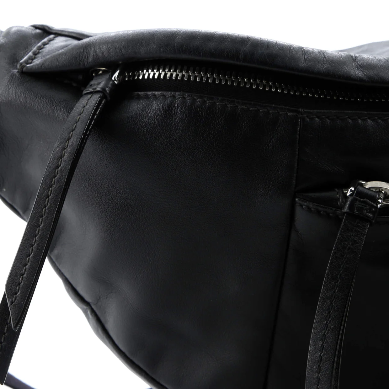 Front Pocket Belt Bag Soft Calfskin Large - Deep Luxury