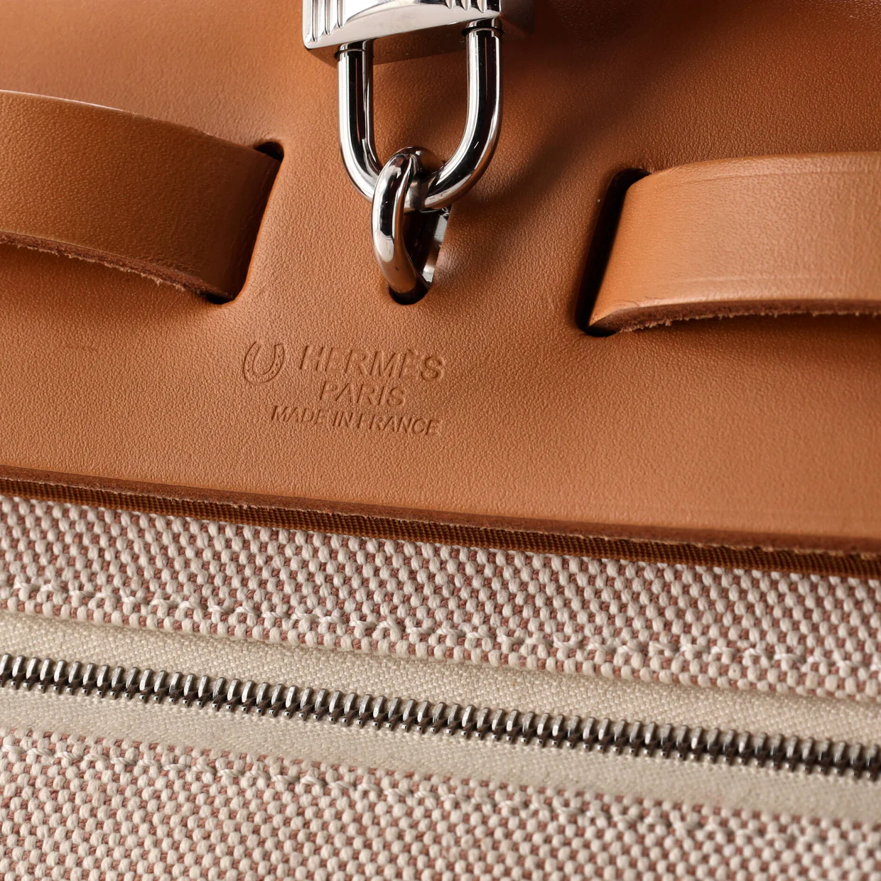 Herbag Zip Relief Brides de Gala Toile and Leather 31 - Deep Luxury