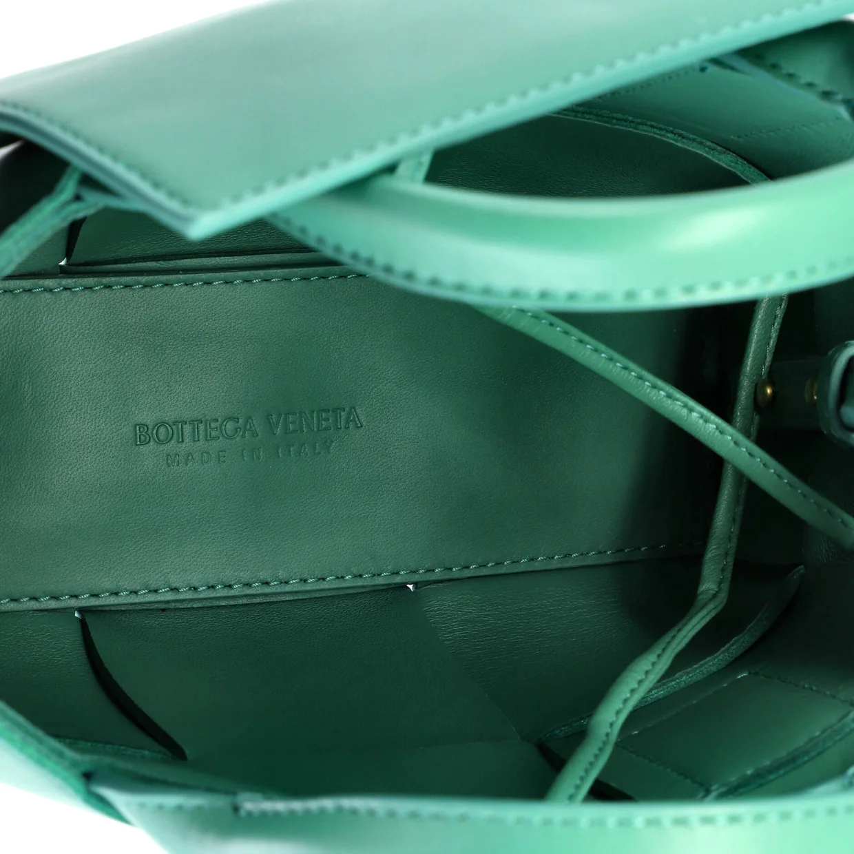 Arco Tote Maxi Intrecciato Leather Candy - Deep Luxury