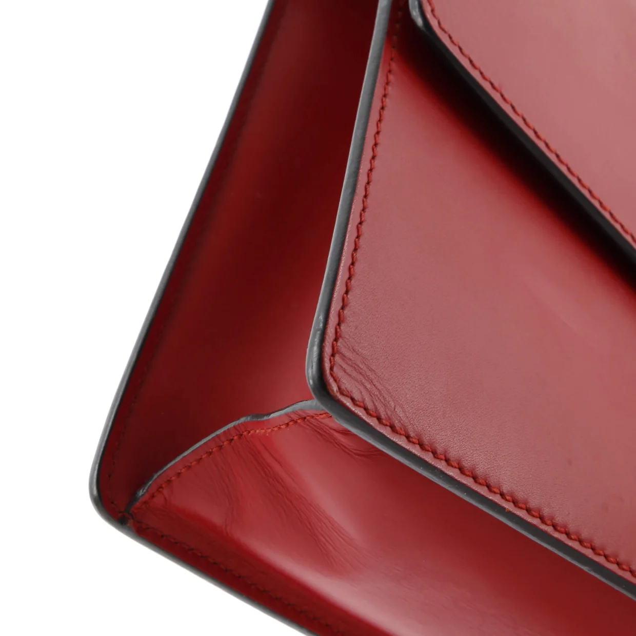 Sylvie Shoulder Bag Leather Small - Deep Luxury