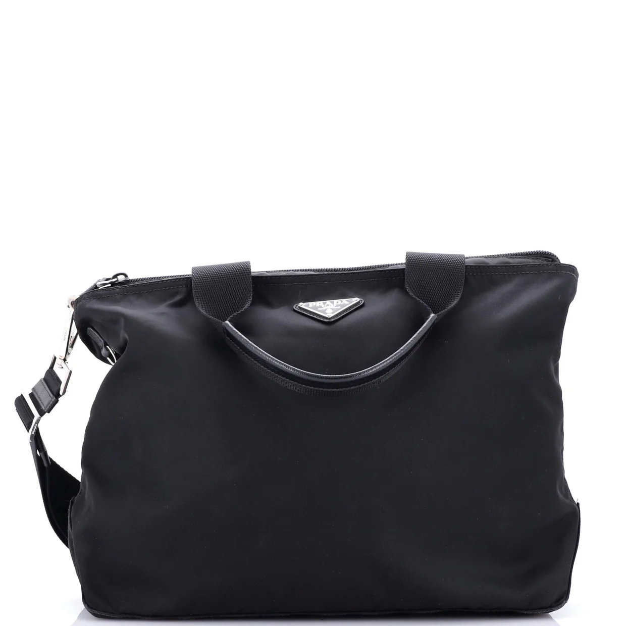 Convertible Zip Tote Tessuto Medium - Deep Luxury